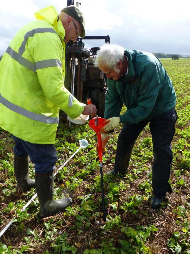 cover crops clay mix to secure crops